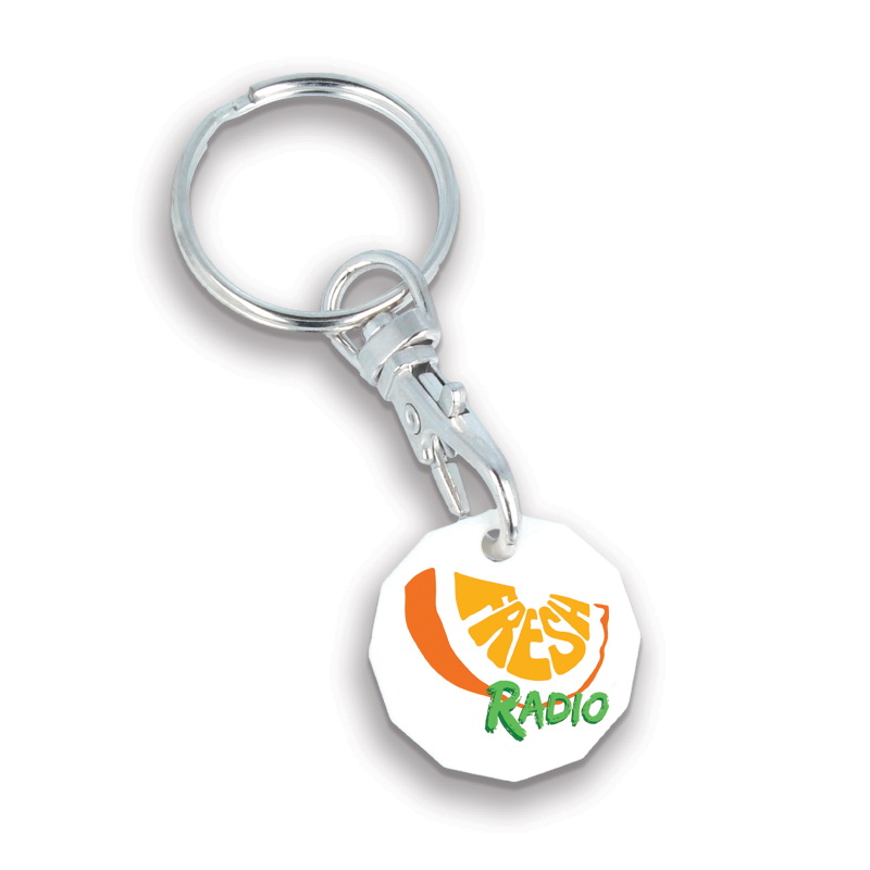 Image of Trolley Coin Keyring