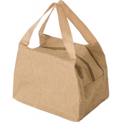 Image of Kraft paper cooler bag