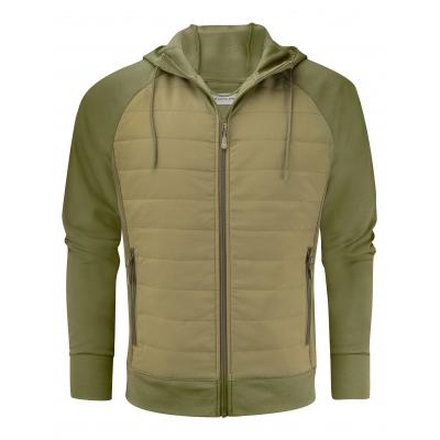 Image of Keyport Full Zip Hooded Hybrid Jacket